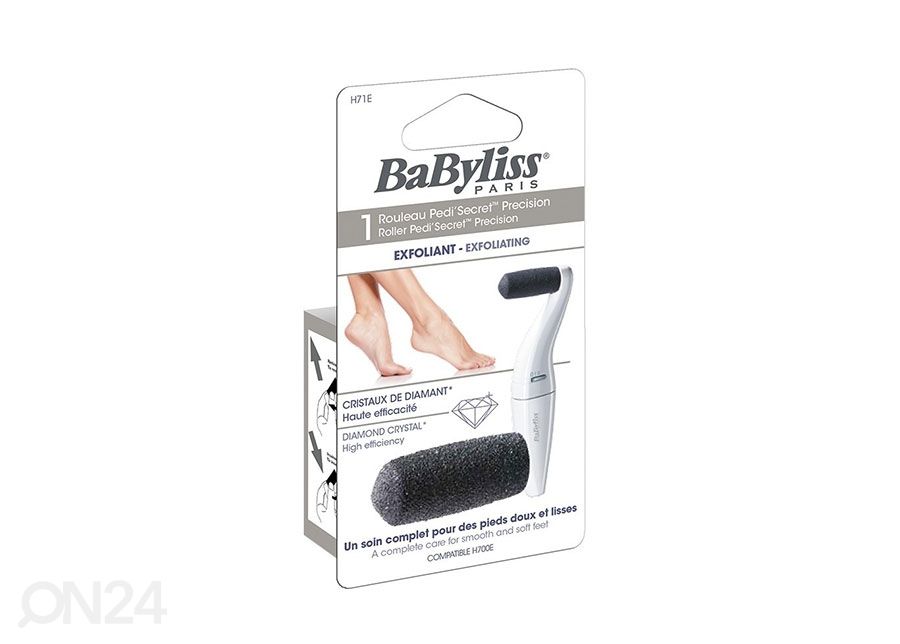 Vaihtorulla jalkaraspiin BABYLISS H700E kuvasuurennos