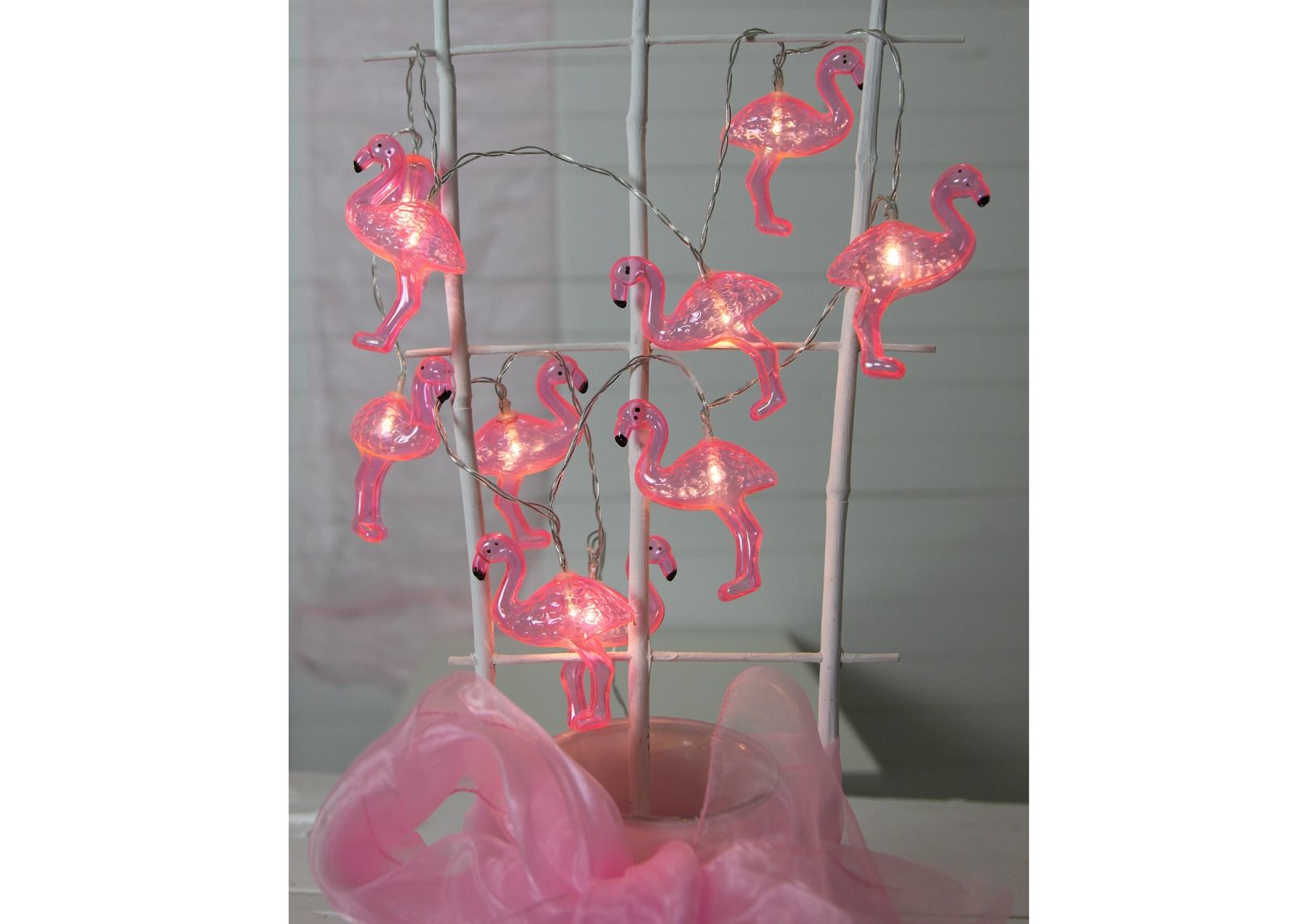 Valoketju ajastimella FLAMINGO kuvasuurennos