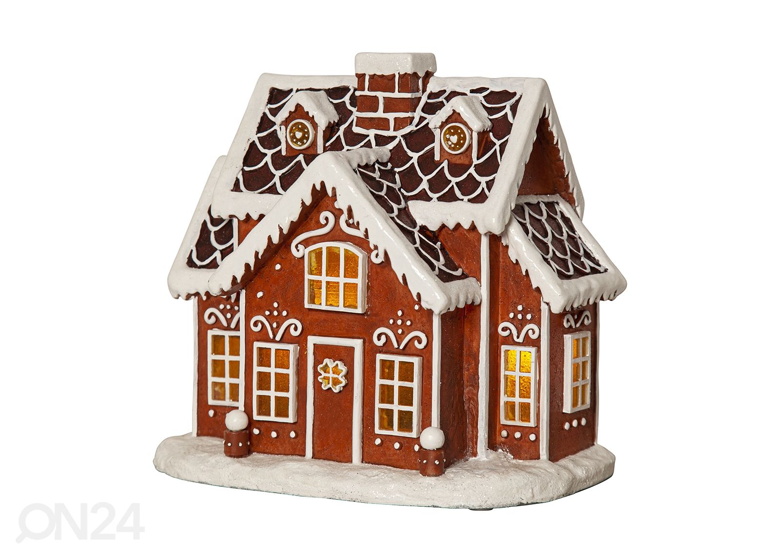 Valokoriste Gingerville, piparkakkutalo kuvasuurennos