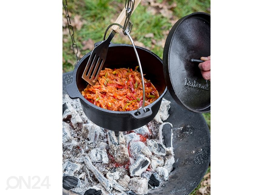 Valurautapata kannella BARBECOOK 9 L kuvasuurennos