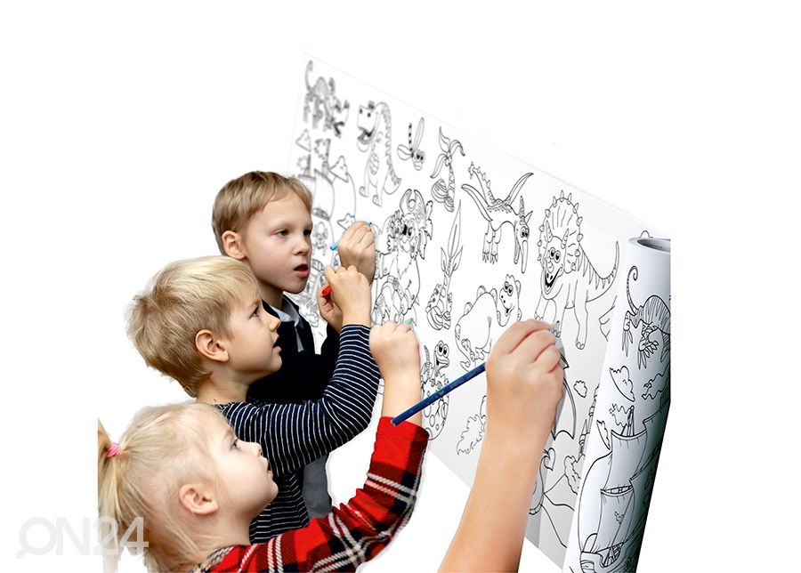 Värityspaperirulla kuvasuurennos