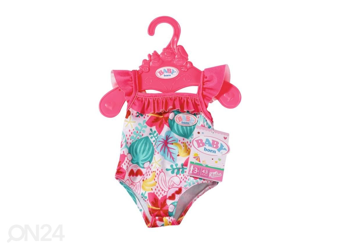 Vauvanuken uimapuku Holiday BABY BORN 43 cm kuvasuurennos