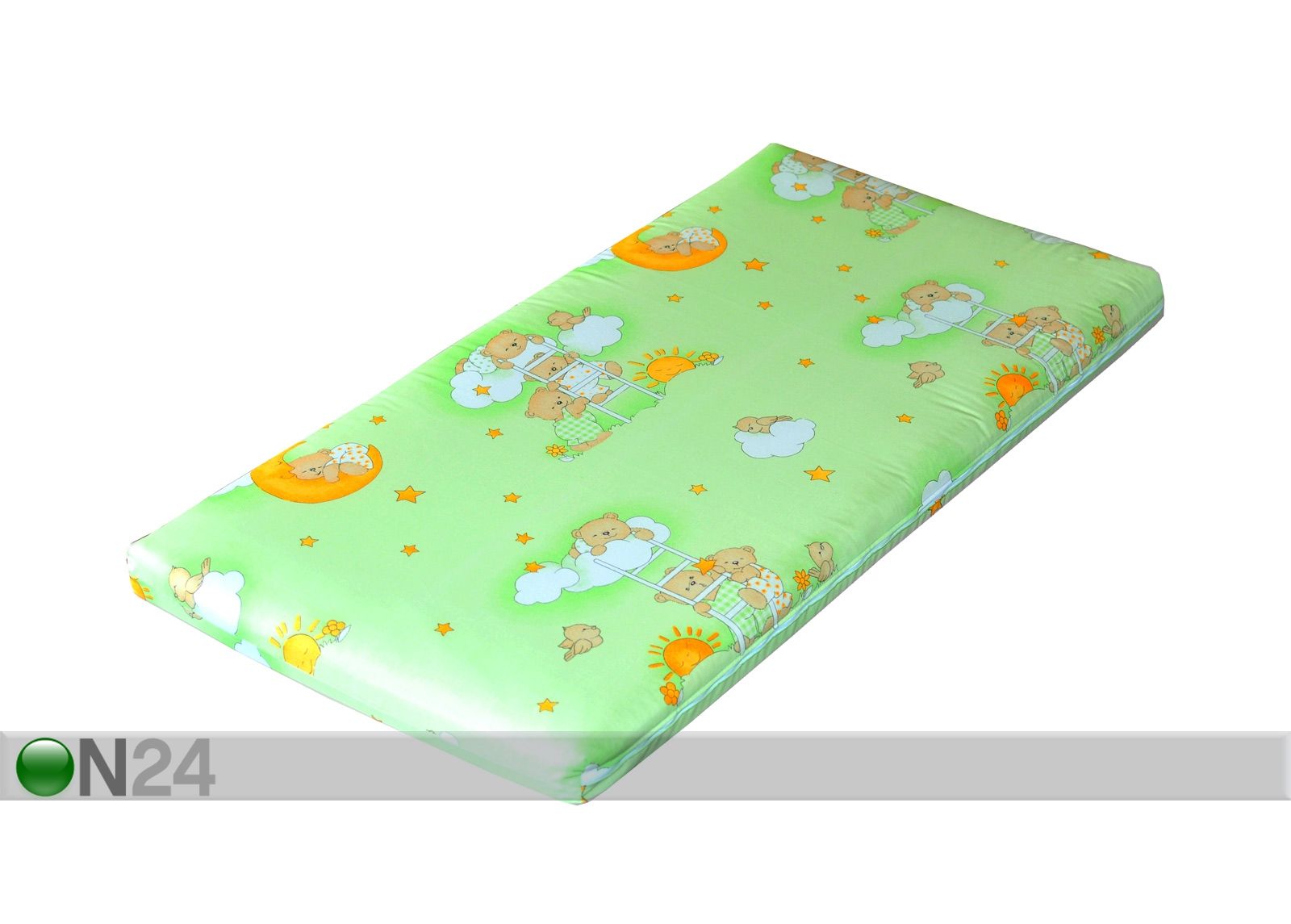 Vauvapatja TeddyBear 60x120 cm vihreä kuvasuurennos