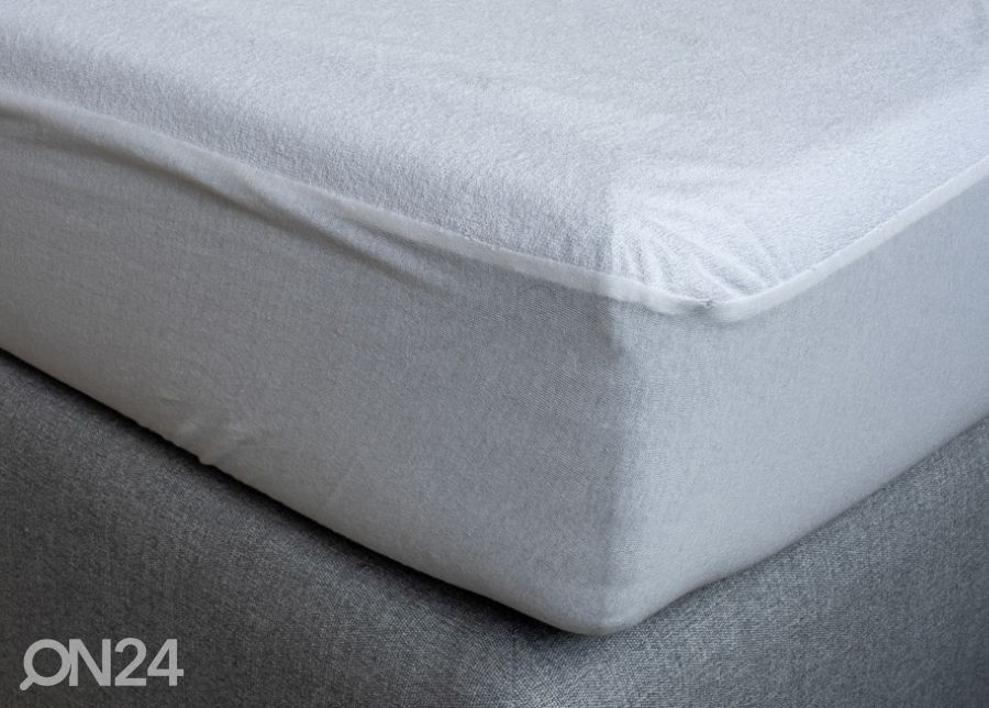 Vedenpitävä patjan suoja Siiri 160x200 cm PU / froteehelmalla kuvasuurennos