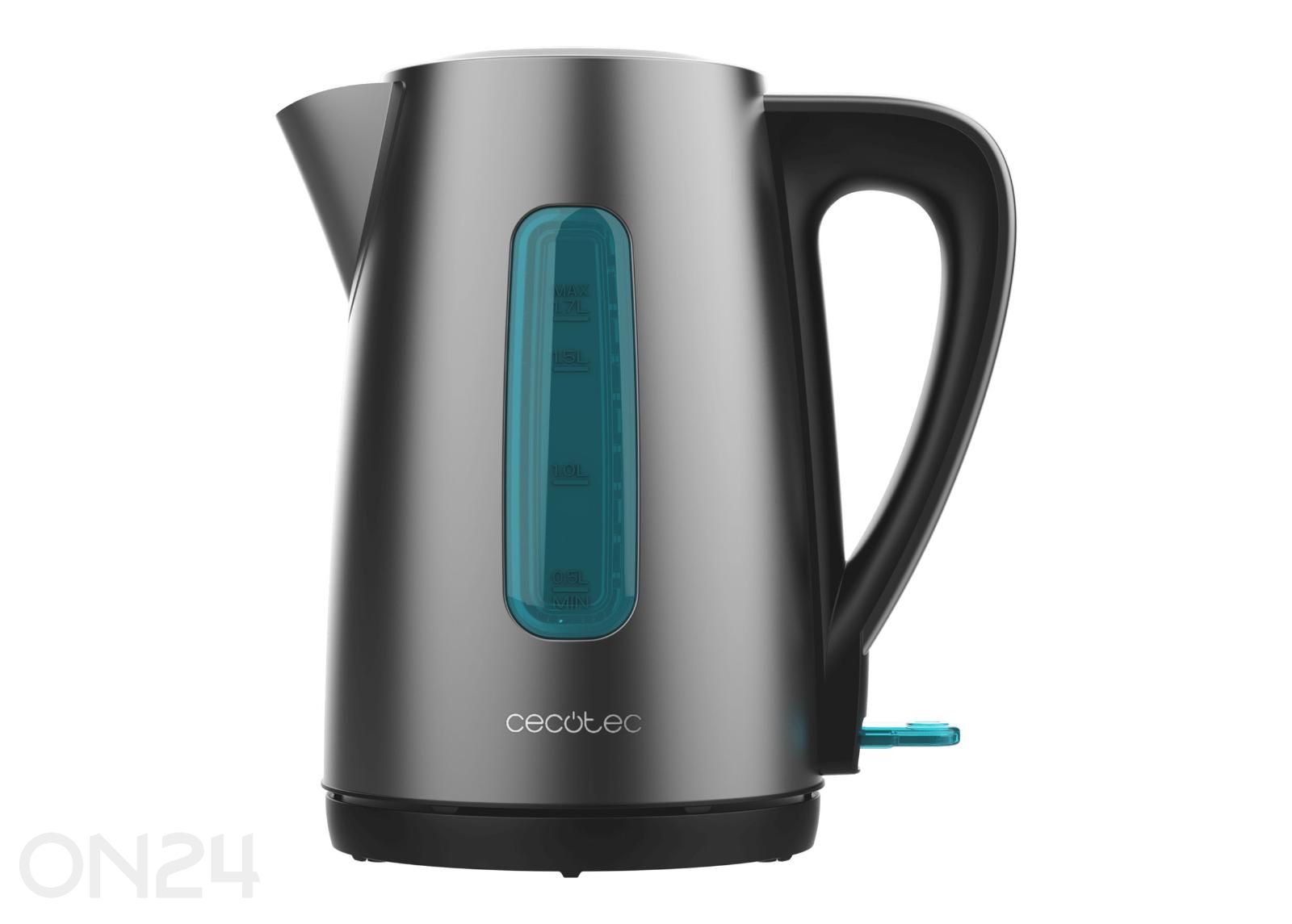Vesikattila Cecotec ThermoSense, 1,7 L, musta kuvasuurennos