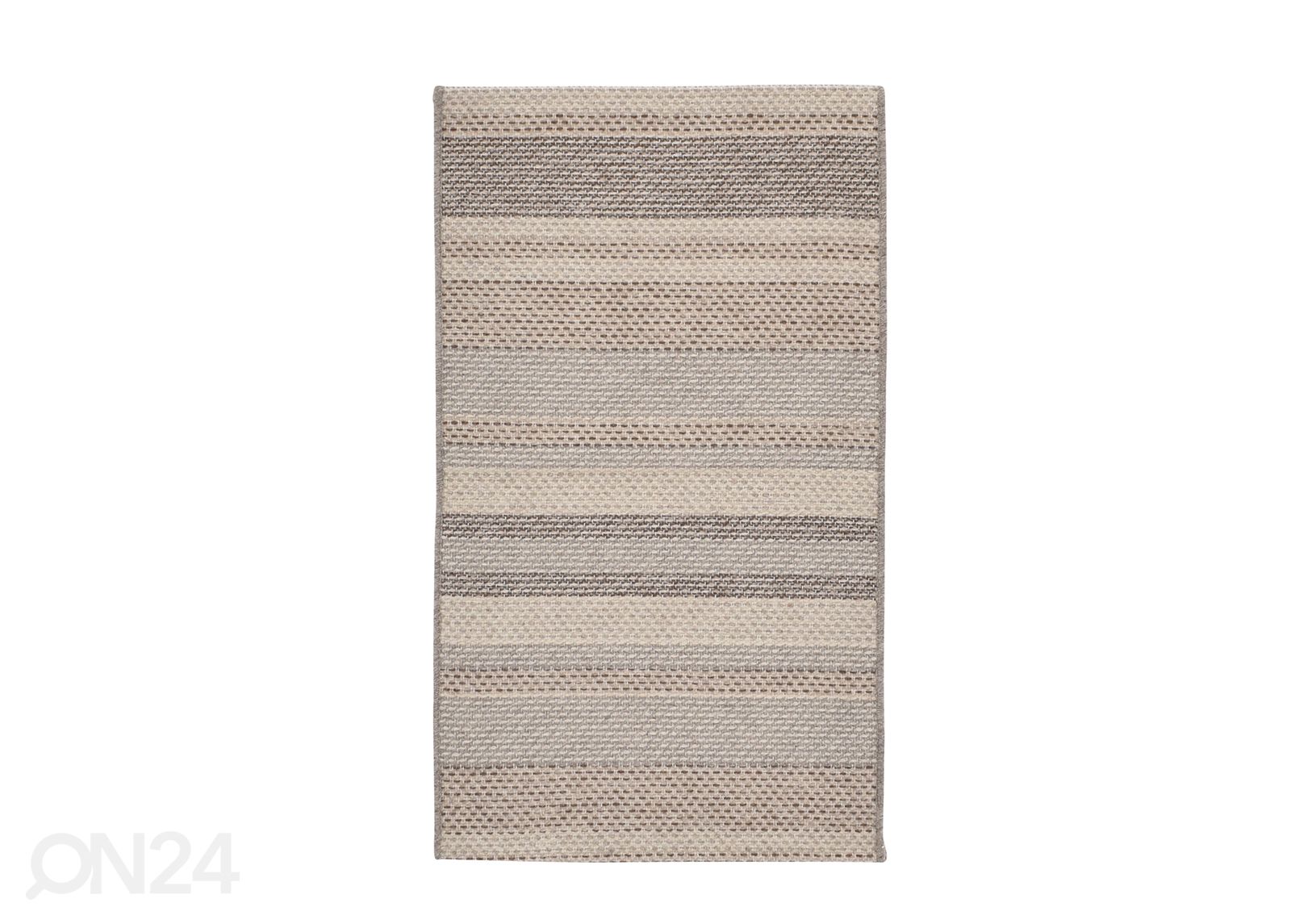 Villamatto 55x95 cm, beige/ raidallinen kuvasuurennos