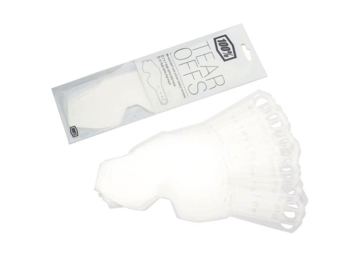 Visiirin suojakalvot Tears-off Goggle100% Strata 2x7 Layers kuvasuurennos