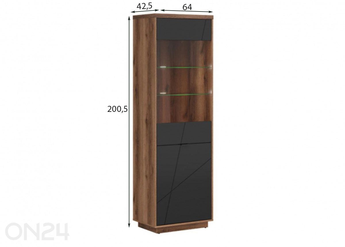 Vitriini Forn kuvasuurennos mitat