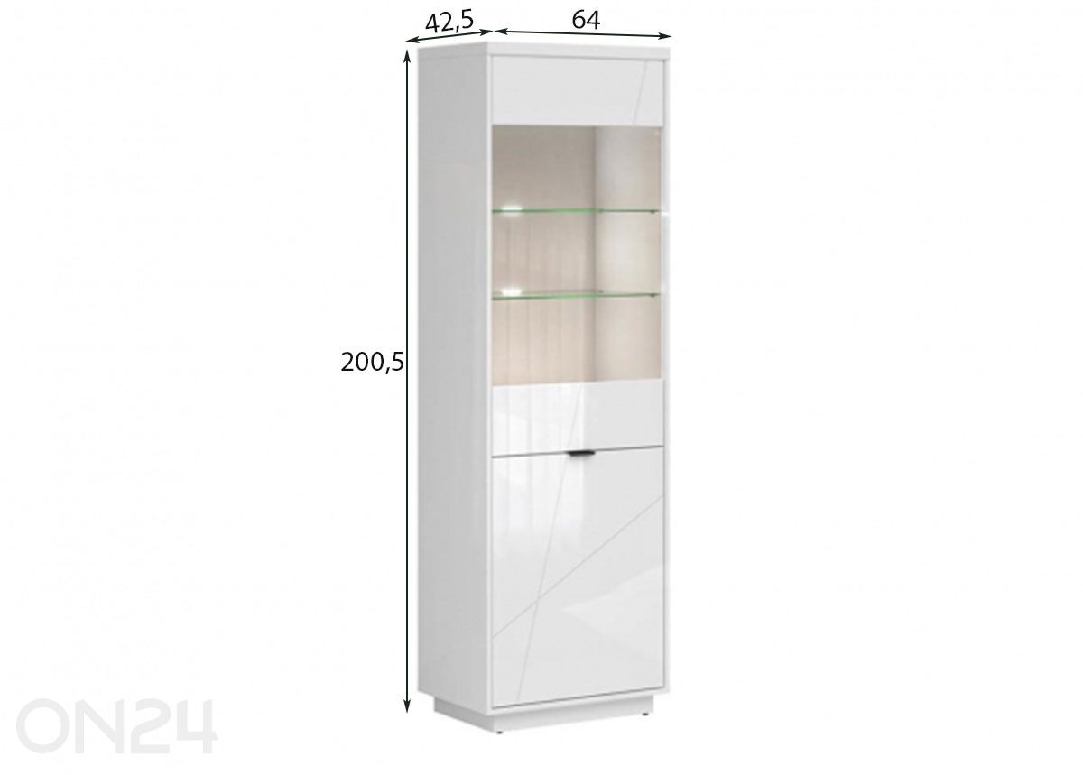 Vitriini Forn kuvasuurennos mitat