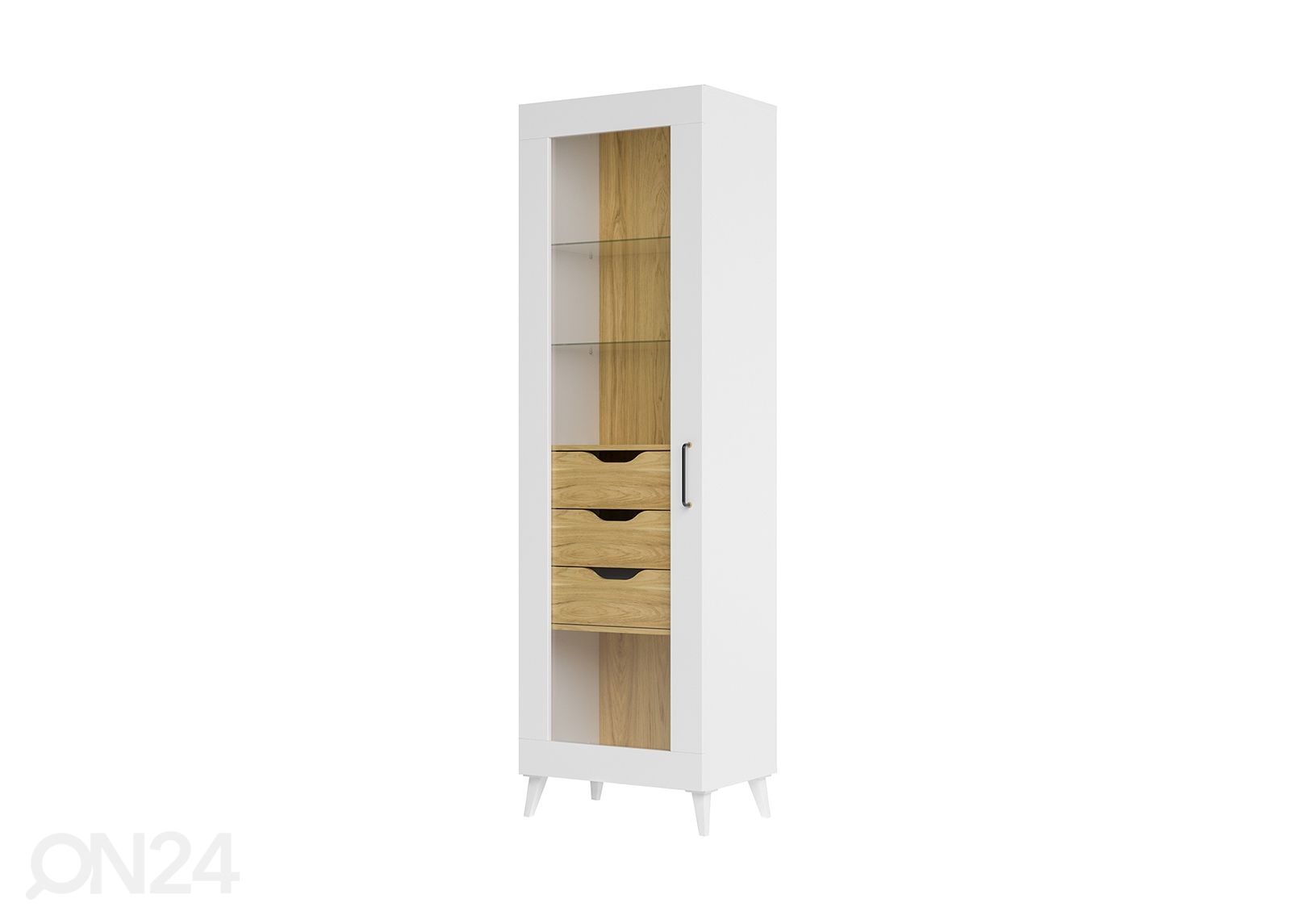 Vitriinikaappi Barris 200 cm kuvasuurennos