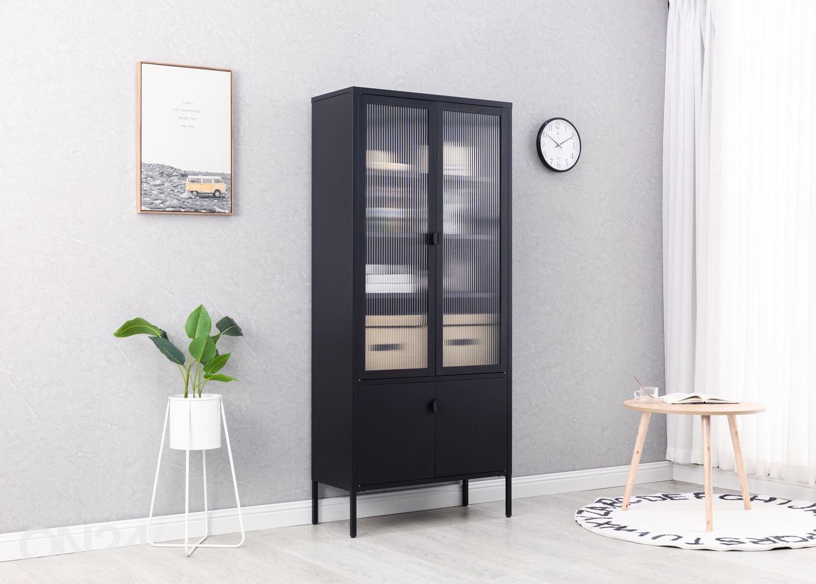 Vitriinikaappi Carbon kuvasuurennos