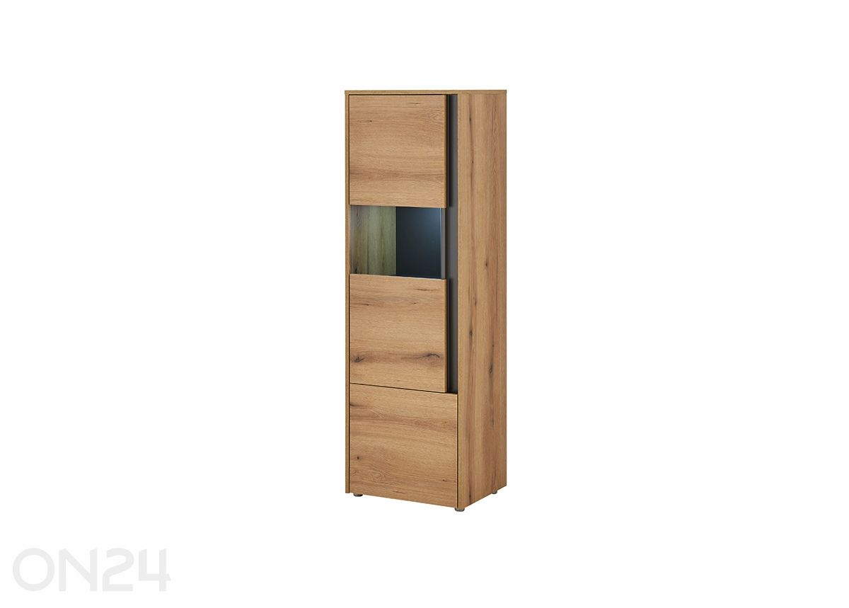 Vitriinikaappi City 157 cm kuvasuurennos