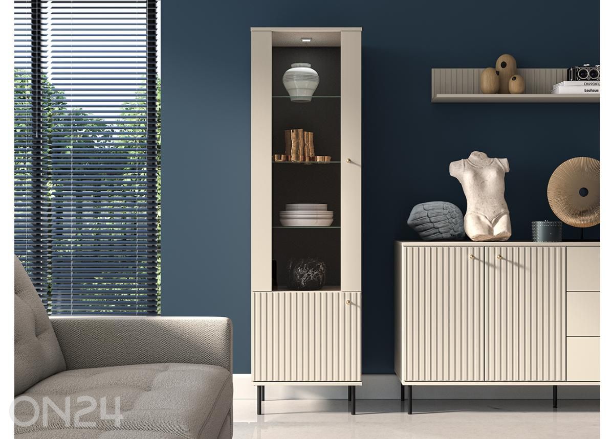 Vitriinikaappi Melanie 55 cm kuvasuurennos