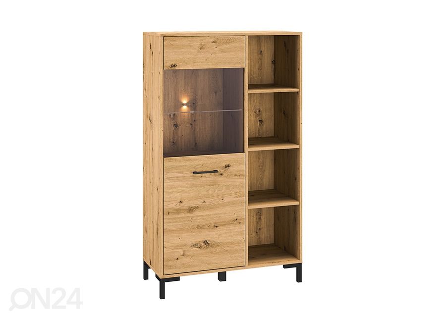 Vitriinikaappi Porto 90 cm kuvasuurennos