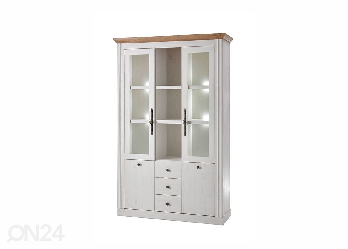 Vitriinikaappi Westminster 129 cm kuvasuurennos