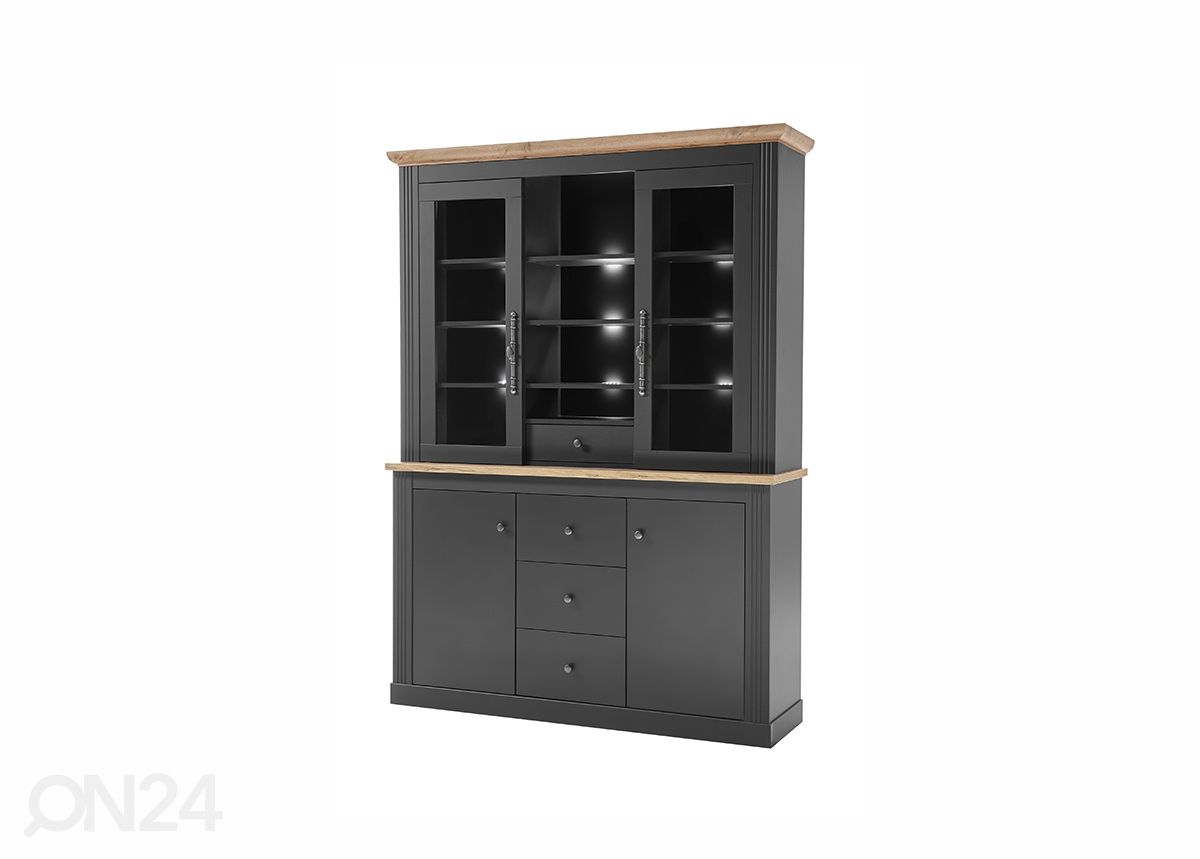 Vitriinikaappi Westminster 152 cm kuvasuurennos