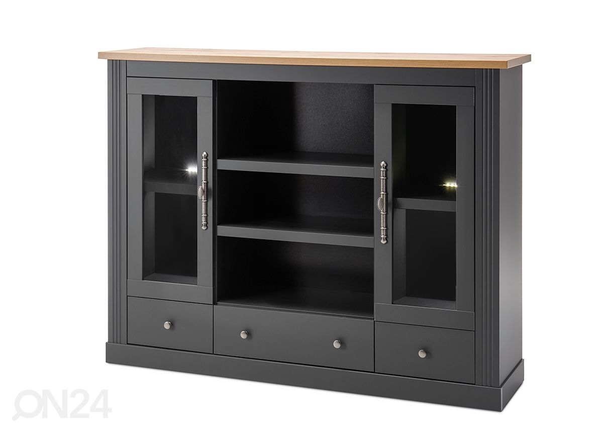 Vitriinikaappi Westminster 160 cm kuvasuurennos