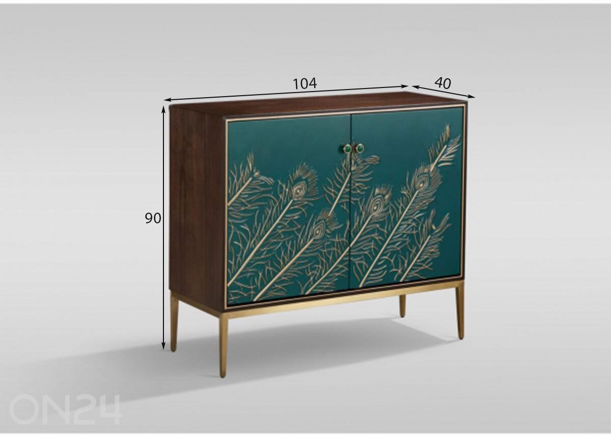 Vitriinikomero Stilig kuvasuurennos mitat