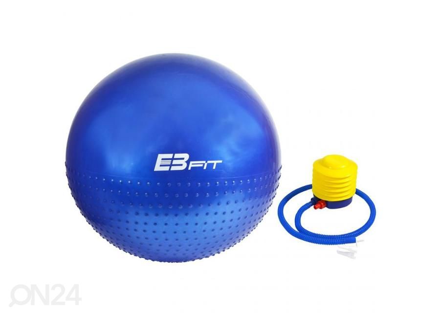 Voimistelupallo ja pumppu Half Fit EB FIT 55 cm kuvasuurennos