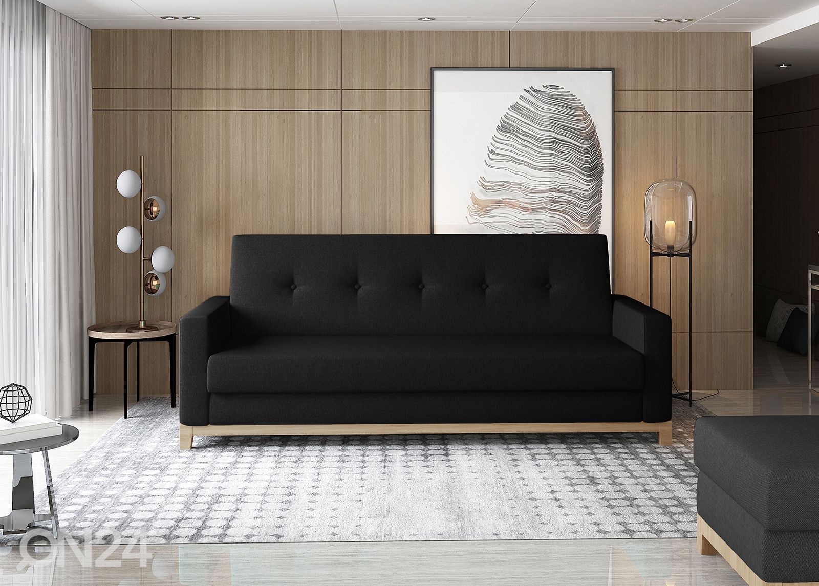 Vuodesohva vuodevaatelaatikolla Selene kuvasuurennos