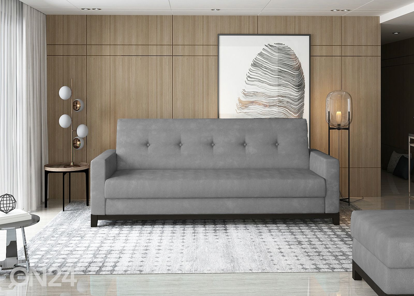 Vuodesohva vuodevaatelaatikolla Selene kuvasuurennos