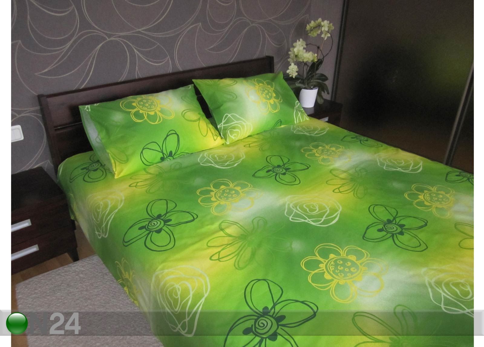 Vuodevaatesetti AKVARELLI 240x210 cm kuvasuurennos
