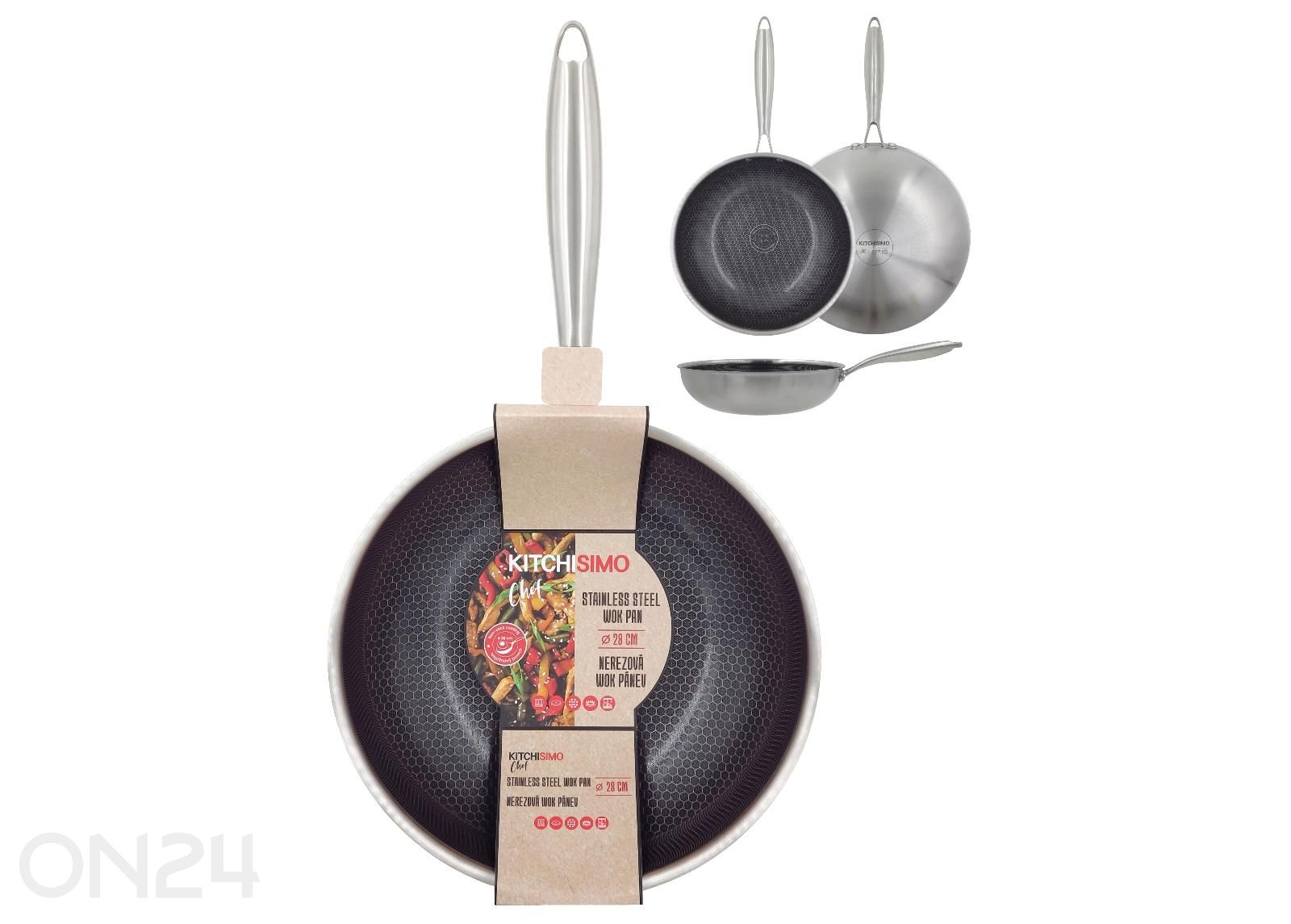 Wokkipannu Ø 28 cm kuvasuurennos