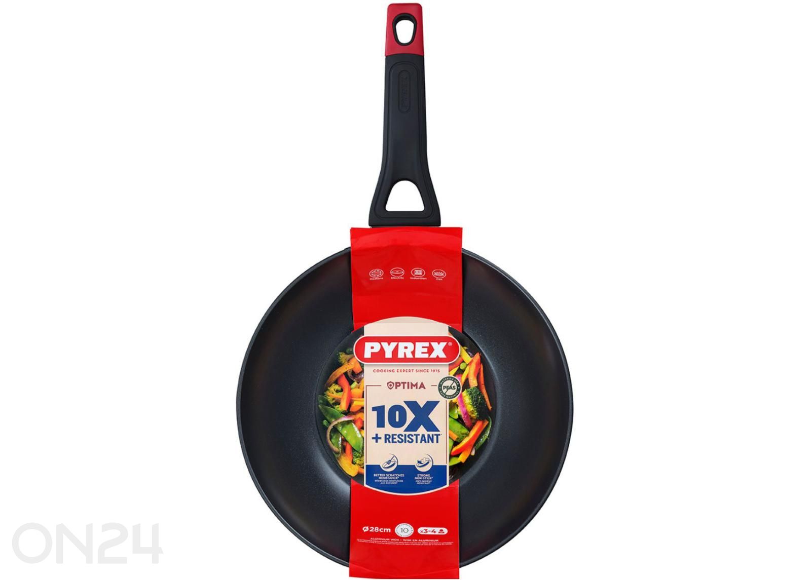 Wokkipannu Optima Ø 28 cm kuvasuurennos