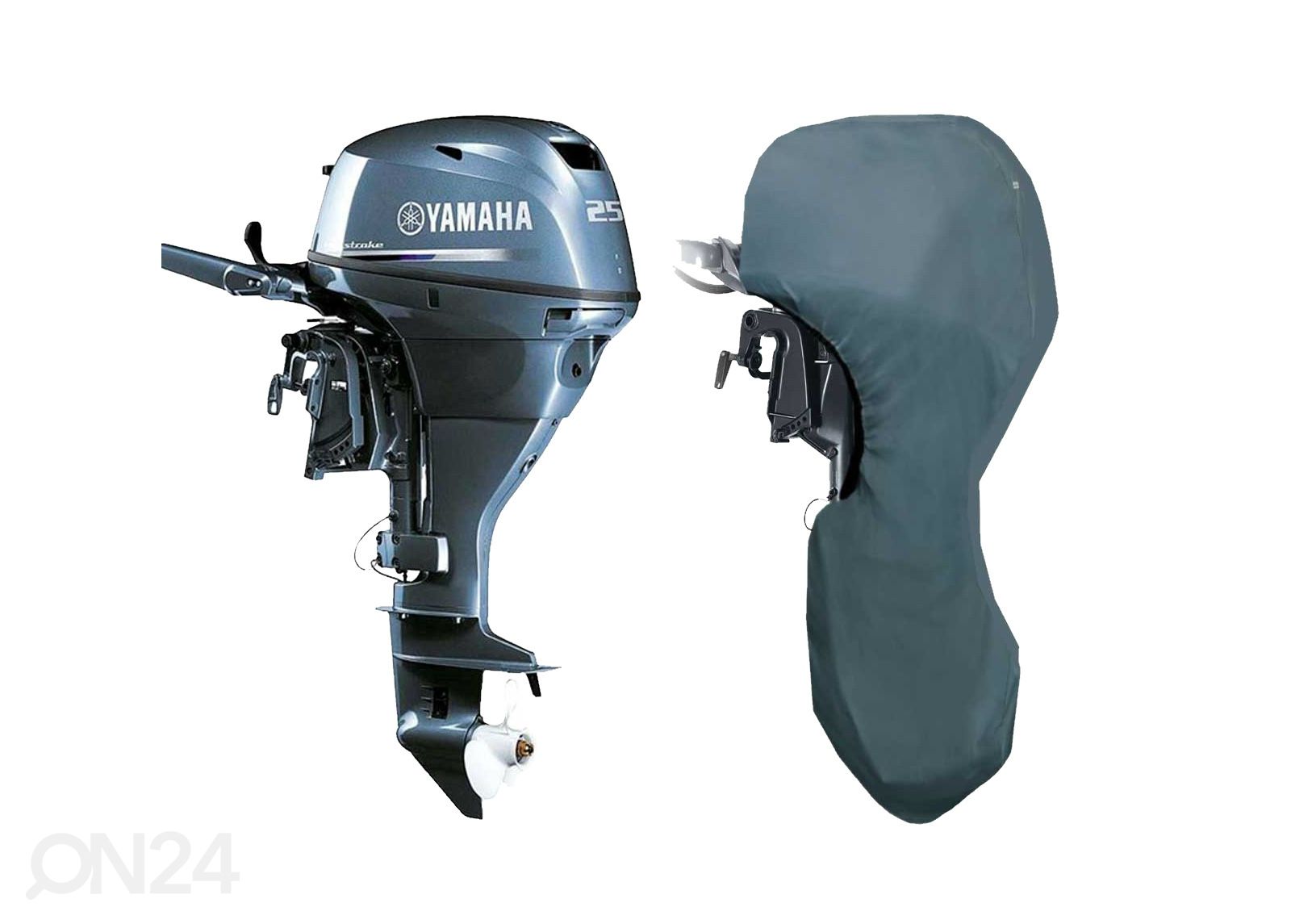Yamaha perämoottorin peite 2CYL F25D F25G 15'' 2010- kuvasuurennos