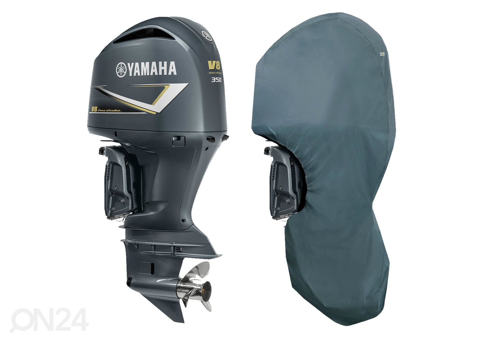 Yamaha perämoottorin peite V8 350 hp 30'' 2007- kuvasuurennos