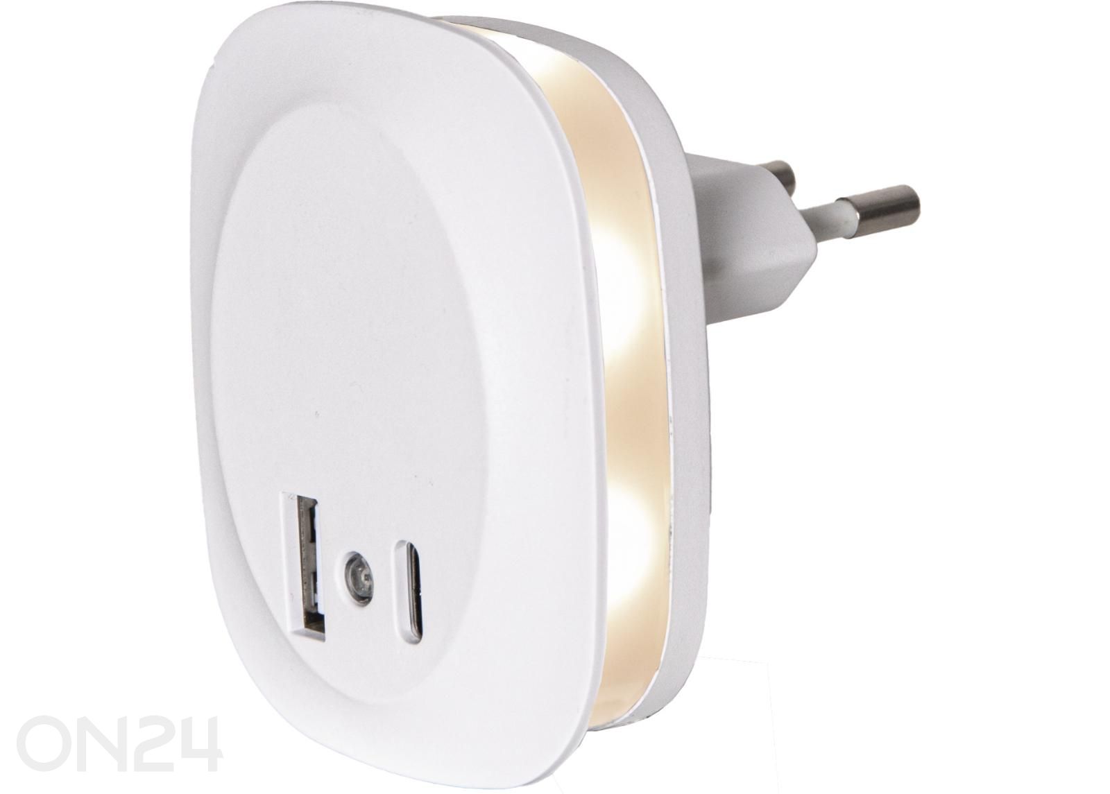 Yövalaisin USB-latauksella kuvasuurennos