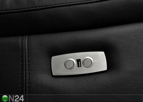 3-istuttava nahkasohva Selesta