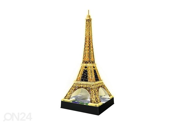 3D palapeli PIMEÄSSÄ HOHTAVA EIFFEL TORNI 216 palaa