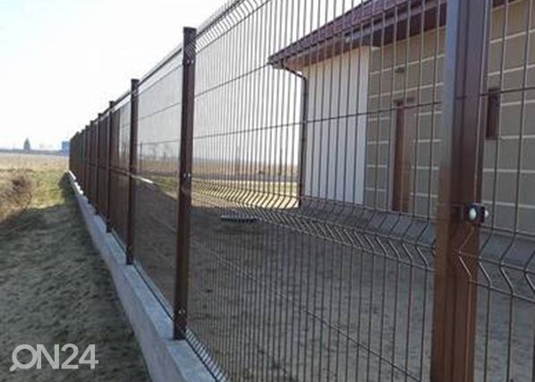 Aitaelementti 3D RAL8017, 4 mm 123x250 cm