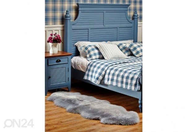 Aito lampaantalja Merino grey Duo ±60x180 cm