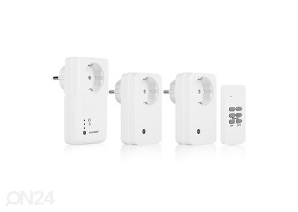 Ajastimet 3 kpl + kaukosäädin