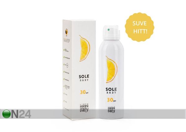 Aurinkovoide-emulsio Sitruuna SPF 30