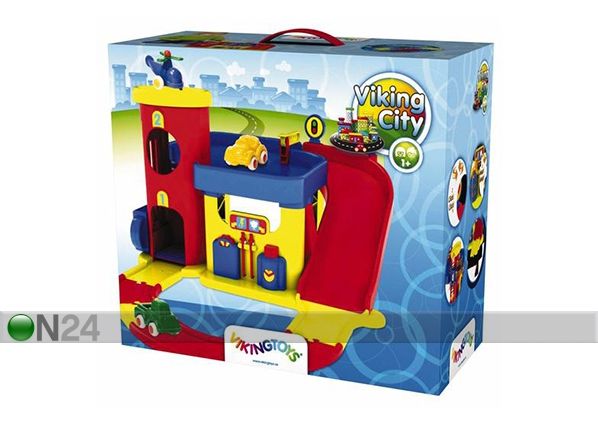 Autotalli ja -rata VIKING CITY