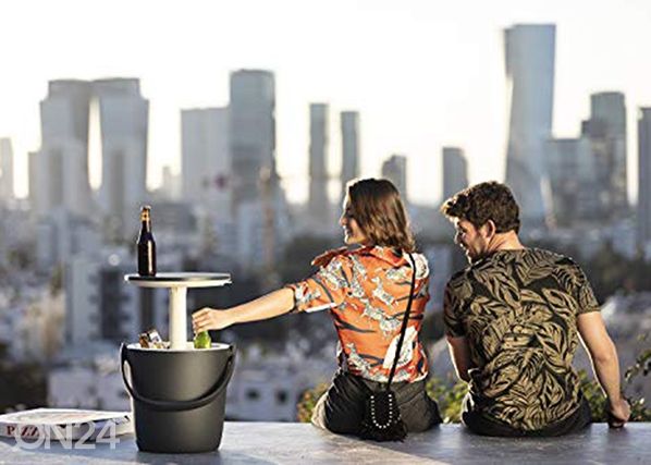 Baaripöytä ulkotiloihin Keter Go Bar rattan