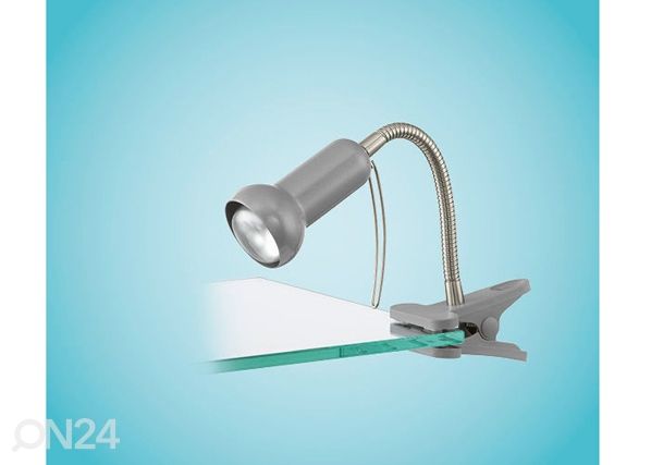 Eglo klipsivalaisin Fabio harmaa