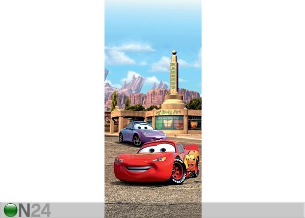 Fleece kuvatapetti DISNEY McQUEEN AND SALLY 90x202 cm