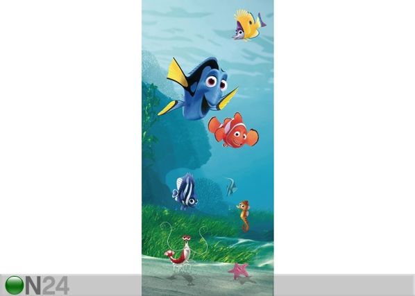 Fleece kuvatapetti DISNEY NEMO 90x202 cm