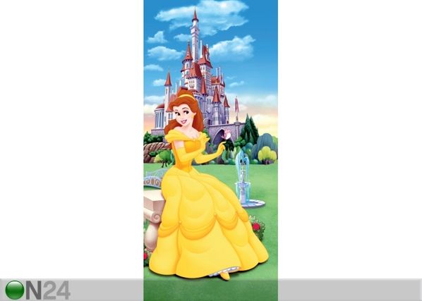 Fleece kuvatapetti DISNEY'S BEATY AND THE BEAST 90x202 cm