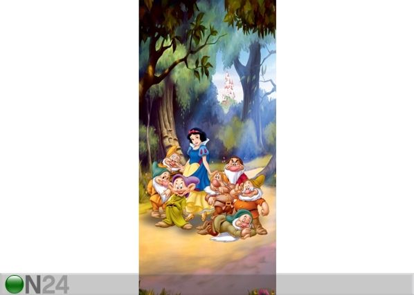 Fleece kuvatapetti DISNEY SNOW WHITE IN THE FOREST 90x202 cm