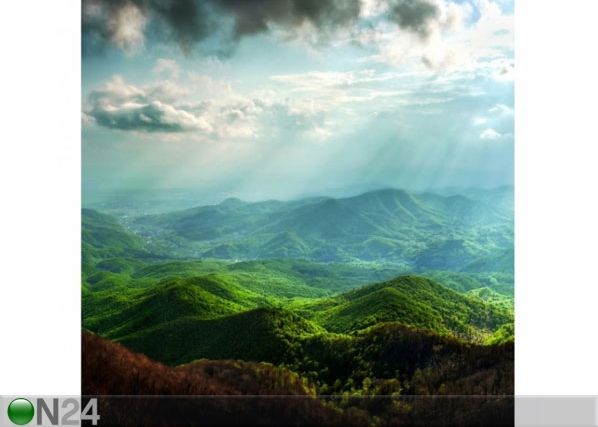 Fleece-kuvatapetti HEAVENLY GROUND