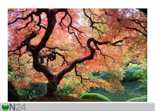Fleece-kuvatapetti JAPANESE GARDEN 1
