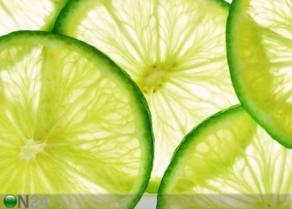 Fleece-kuvatapetti LIME 360x270 cm