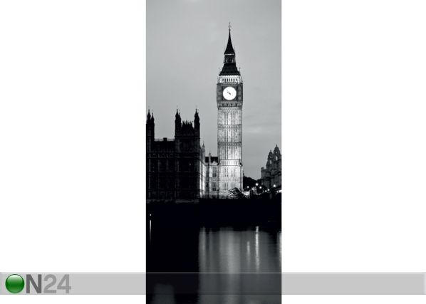 Fleece kuvatapetti LONDON BIG BEN 90x202 cm
