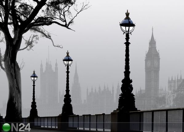 Fleece kuvatapetti MAGICAL LONDON 360x270 cm