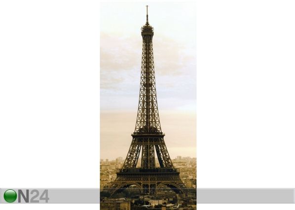 Fleece kuvatapetti PARIS EIFFEL TOWER 90x202 cm